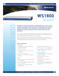 WS1800 - Westronic Systems