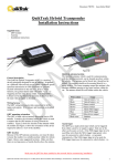 QuikTrak Hybrid Transponder Installation Instructions