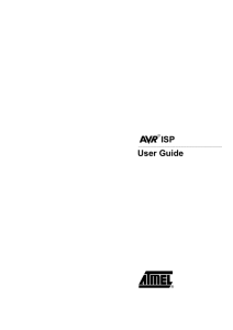 AVR ISP Userguide