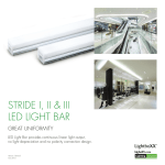 STRIDE I_II_III LED Light Bar