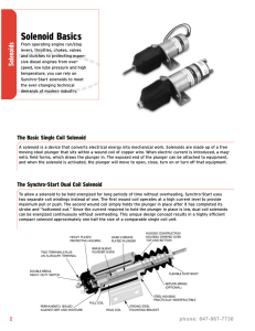 Solenoid Basics - DSF Technologies