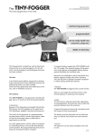 Data Sheet Tiny Fogger