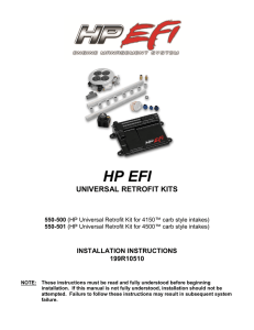 HP EFI - Holley