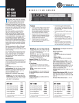 MT-600 MT-1200 MT-2400