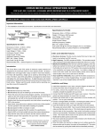 Micro Joule Operating Sheet