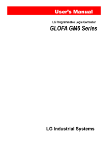 GLOFA GM6 Series - We Give You Automation Solutions