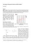 The Design of Integrated Switches and Phase Shifters