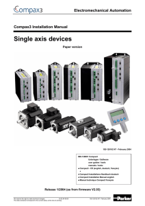 Single axis devices