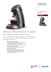 HD7818/60 SENSEO® Coffee pod machine