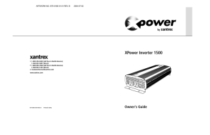 XPower Inverter 1500