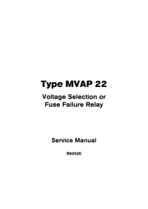 Type MVAP 22 - ElectricalManuals.net