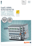 EasyB 1-Kanal-Schutzschalter - BLOCK Transformatoren