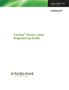 Cermax Xenon Lamp Engineering Guide