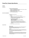 PowerFlex 4 Sample Specification GENERAL