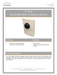 TT-1015 Internal Black Bulb Temperature Sensors RH-600