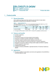 Datasheet  - NXP Semiconductors