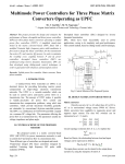 Multimode Power Controllers for Three Phase Matrix