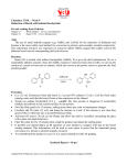 Chemistry 3719L – Week 9 Reduction of Benzil with Sodium