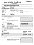 Material Safety Data Sheet