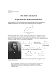 The Aldol Condensation Preparation of 4