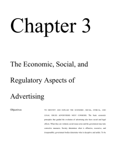 Read Chapter 3: The Economic, Social, and Regulatory Aspects of