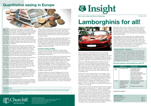 Lamborghinis for all! - Churchill Investments