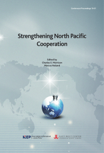 Strengthening North Pacific Cooperation