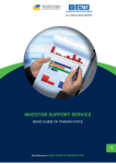 investor support service