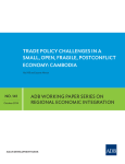 Trade Policy Challenges in a Small, Open, Fragile, Post