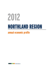 Northland Region Annual Economic Profile 2012