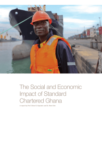 The Social and Economic Impact of Standard Chartered Ghana