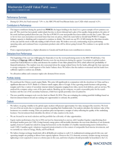 Mackenzie Cundill Value Fund – Series C