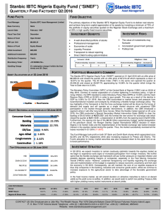 Nigerian Equity Fund - Stanbic IBTC Asset Management