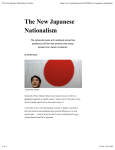 “The New Japanese Nationalism.” Jacobin. August 19.