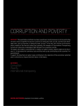 corruption and poverty