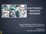 Electronics Industry Roadmap by Dan Lachica, SEIPI President