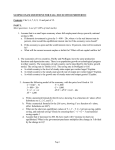 SAMPLE EXAM QUESTIONS FOR FALL 2013 ECON3310 MIDTERM 2  Contents PART I.