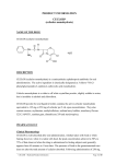 PRODUCT INFORMATION CECLOR® (cefaclor monohydrate)