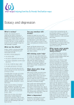 Ecstacy and depression - Mental Illness Fellowship