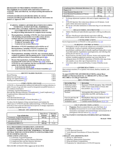 NDA 021085 AVELOX FDA Approved 26 Jul 2016