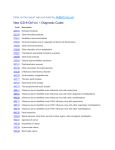 New ICD-9-CM Vol. 1 Diagnostic Codes