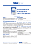 Glucosamine + Chondroitin with Manganese