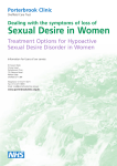 Dealing with the symptoms of loss of Sexual Desire in Women