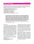 Tarentula hispanica - A Multicentric Clinical Verification Study