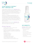 Product Features KEY BENEFITS Avisae OptimALL Nutrition™ bliss
