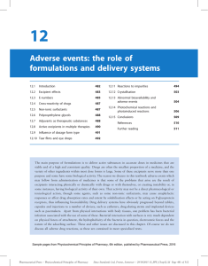 Sample chapter - Pharmaceutical Press