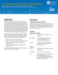 Use of Coulometric Array HPLC in Metabolomics