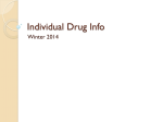 Individual Drug Info