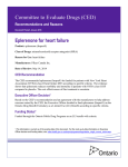 Inspra for heart failure