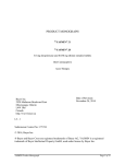 Product Monograph Template - Standard